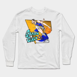 Stephen Curry Ilustration Long Sleeve T-Shirt